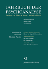 Jahrbuch der Psychoanalyse / Band 81: Im Umbruch: Sexualität, Identität, Familie - 