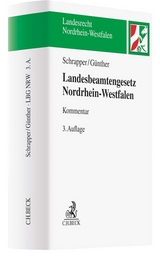 Landesbeamtengesetz Nordrhein-Westfalen (LBG NRW) - Schrapper, Ludger; Günther, Jörg-Michael