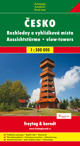 Tschechien - Aussichtstürme (Autokarte 1:500.000, Hardcover)