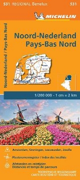 Netherlands North - Michelin Regional Map 531 - Michelin