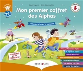 Mon premier coffret des Alphas : j'entre dans la lecture en m'amusant - Claude Huguenin, Olivier Dubois du Nilac