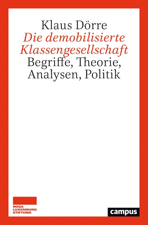 Die demobilisierte Klassengesellschaft - Klaus Dörre