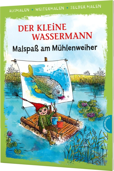 Der kleine Wassermann (Ausmalen, weitermalen, selber malen) - Otfried Preußler