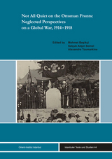 Not All Quiet on the Ottoman Fronts: Neglected Perspectives on a Global War, 1914-1918 - 