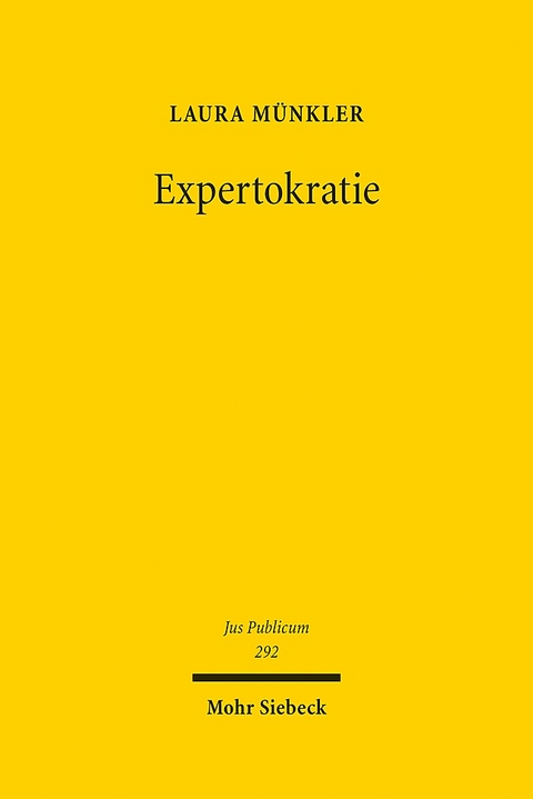 Expertokratie - Laura Münkler