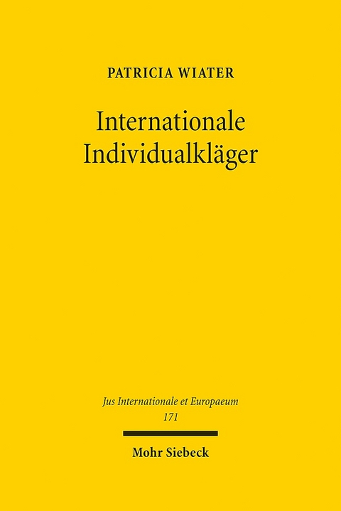 Internationale Individualkläger - Patricia Wiater