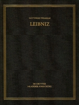 Gottfried Wilhelm Leibniz: Sämtliche Schriften und Briefe. Allgemeiner... / Mai – Dezember 1706 - 