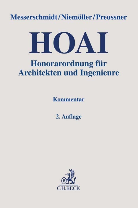 Honorarordnung für Architekten und Ingenieure - 