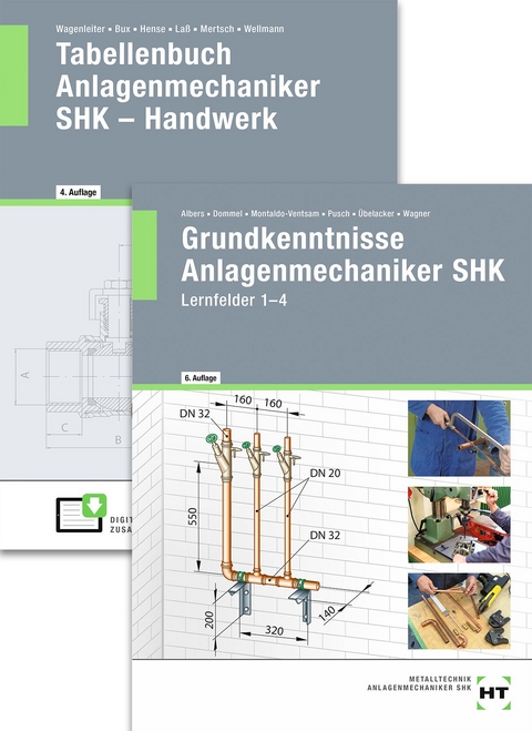 Paketangebot Der SHK-Einsteiger - Josef Wagner, Eugen Übelacker, Peter Pusch, Henry Montaldo-Ventsam, Rainer Dommel, Uwe Wellmann, Hans Werner Wagenleiter, Joachim Albers, Karl-Heinz Mertsch, Hans-Peter Laß, Bertram Hense, Hermann Bux, Markus Bruckes