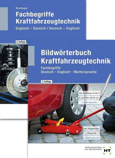 Paketangebot Bildwörterbuch Kraftfahrzeugtechnik und Fachbegriffe Kraftfahrzeugtechnik - Thomas Blumhagen