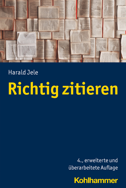 Richtig zitieren - Harald Jele