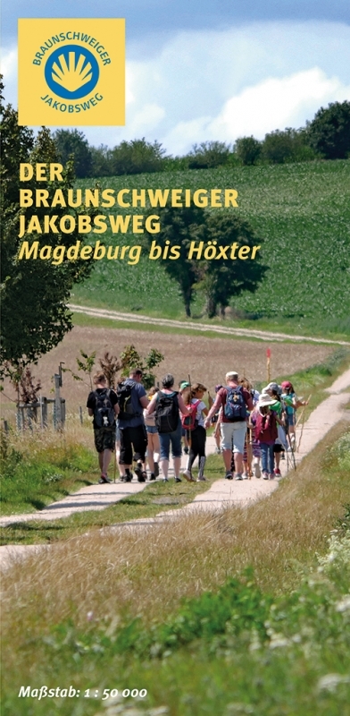 Wanderkarte Der Braunschweiger Jakobsweg