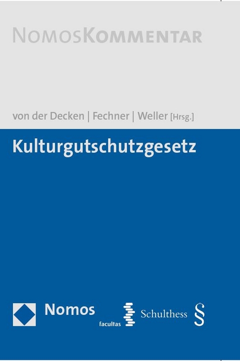 Kulturgutschutzgesetz - 