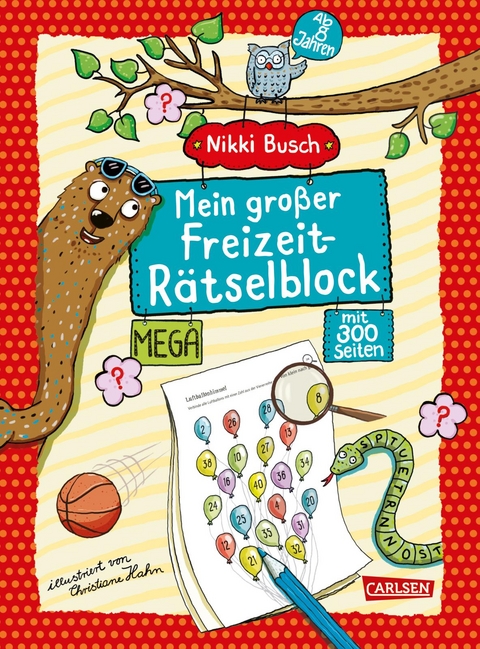 Mein großer Freizeit-Rätselblock - Nikki Busch