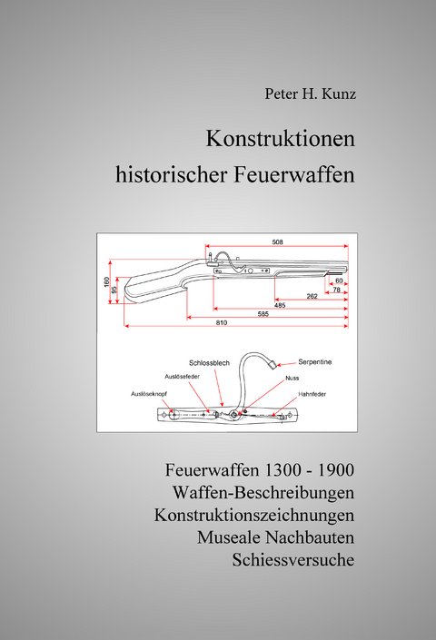 Konstruktionen historischer Feuerwaffen - Peter H. Kunz