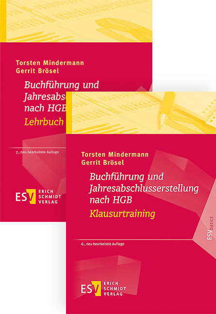 Paket aus den zwei Büchern: - - Buchführung und Jahresabschlusserstellung nach HGB - Lehrbuch und - - Buchführung und Jahresabschlusserstellung nach HGB - Klausurtraining - Gerrit Brösel, Torsten Mindermann