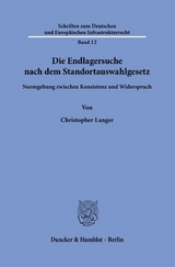 Die Endlagersuche nach dem Standortauswahlgesetz. - Christopher Langer