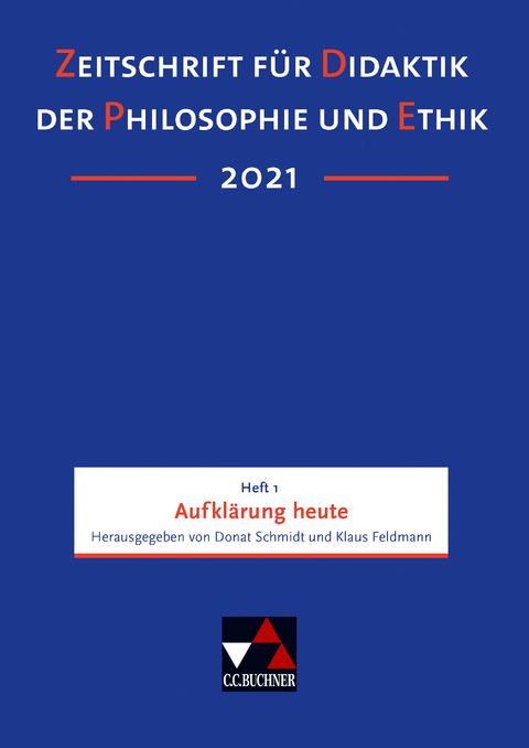 Zeitschrift für Didaktik der Philosophie und Ethik (ZDPE) / ZDPE Ausgabe 01/2021 - 