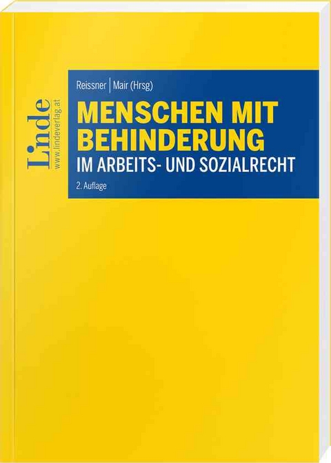 Menschen mit Behinderung im Arbeits- und Sozialrecht - 