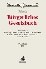 Bürgerliches Gesetzbuch - Palandt, Otto