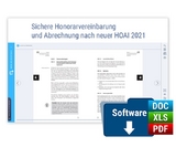 Sichere Honorarvereinbarung und Abrechnung nach neuer HOAI 2021 - Dahl / Dipl.-Ing., Frank