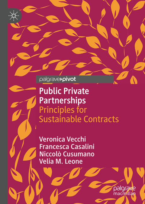 Public Private Partnerships - Veronica Vecchi, Francesca Casalini, Niccolò Cusumano, Velia M. Leone