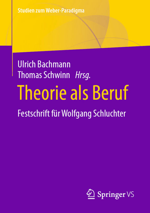 Theorie als Beruf - 