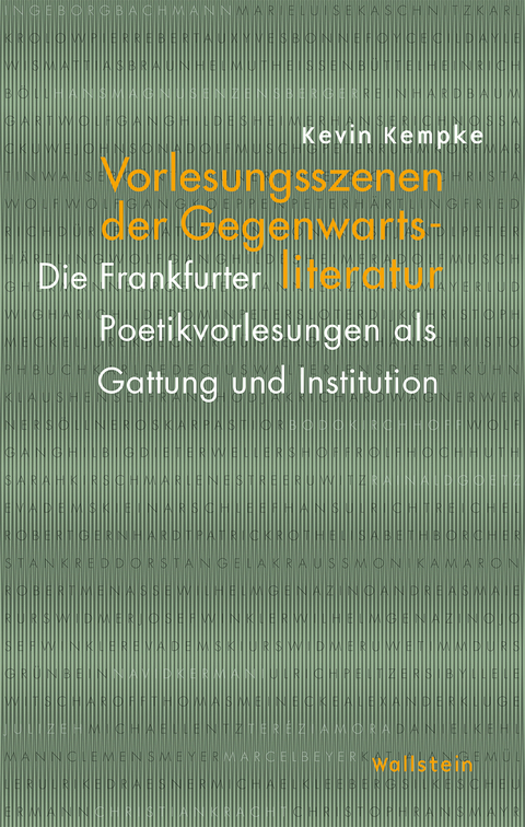 Vorlesungsszenen der Gegenwartsliteratur - Kevin Kempke