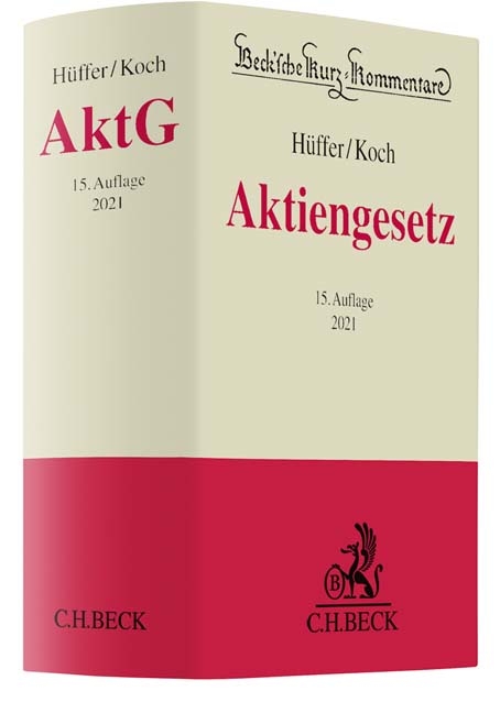 Aktiengesetz - Uwe Hüffer, Jens Koch