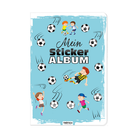 Trötsch Mein Stickeralbum Fußball Stickerbuch - 