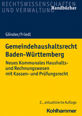 Gemeindehaushaltsrecht Baden-Württemberg - Glinder, Peter; Friedl, Eric; Nagel, Thomas