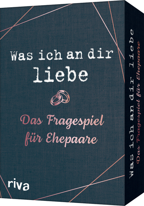 Was ich an dir liebe – Das Fragespiel für Ehepaare -  riva Verlag