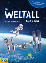 Im Weltall geht's rund - mit großem, farbigem Weltall-Poster