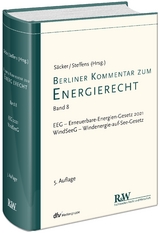 Berliner Kommentar zum Energierecht, Band 8 - 