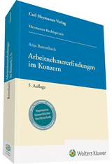 Arbeitnehmererfindungen im Konzern - Bartenbach, Anja