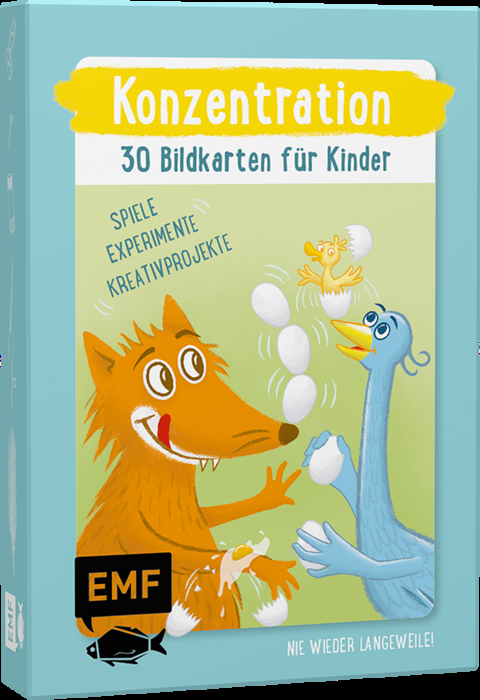 Konzentration - 30 Bildkarten für Kinder im Kindergarten- und Vorschulalter - Sandra Pichler