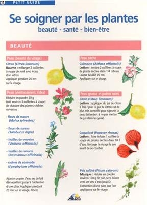 SE SOIGNER PAR LES PLANTES -  PETIT GUIDE 11