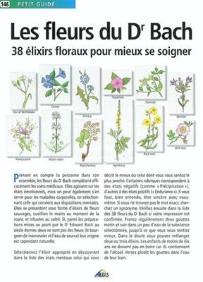 FLEURS DU DR BACH -LES- 38 ELIXIRS FLORA -  PETIT GUIDE 146