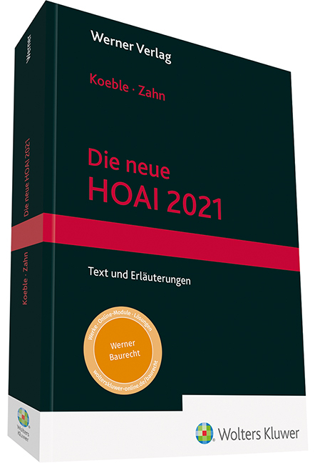 Die neue HOAI 2021 - Wolfgang Koeble, Alexander Zahn