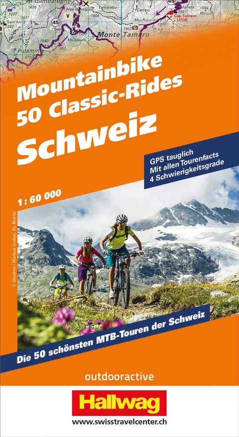 Mountainbike 50 Classic-Rides Schweiz