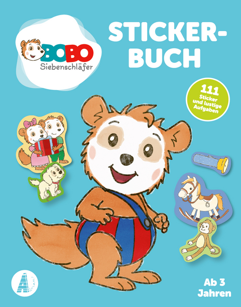 Bobo Siebenschläfer Stickerbuch - Animation JEP