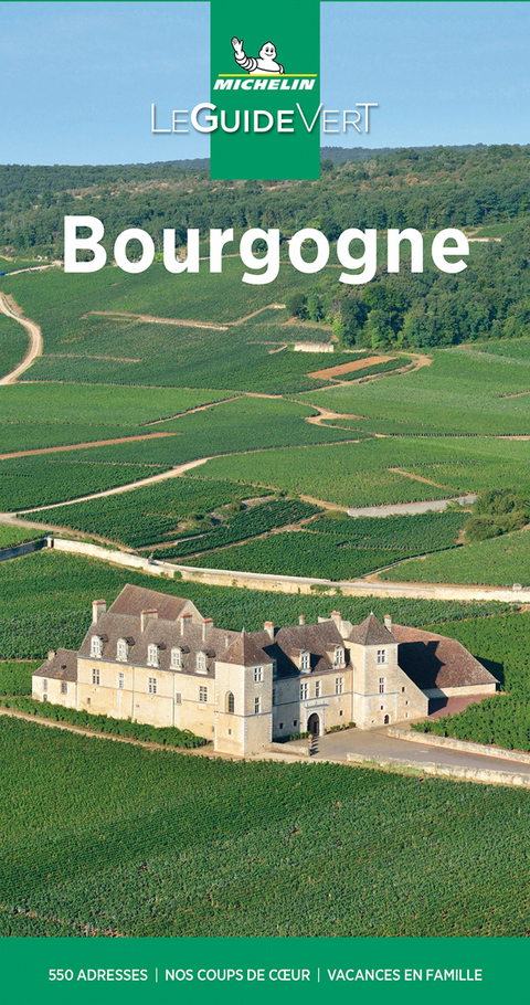 Michelin Le Guide Vert Bourgogne - 