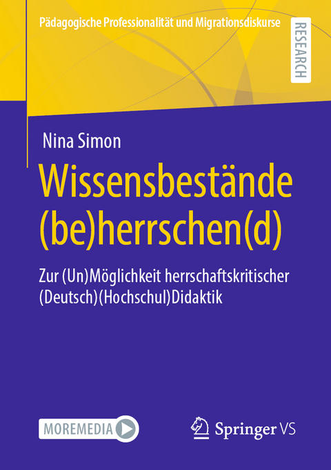 Wissensbestände (be)herrschen(d) - Nina Simon