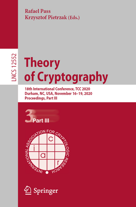 Theory of Cryptography - 