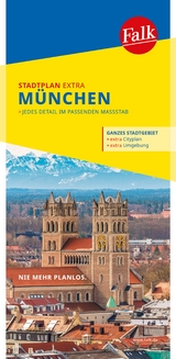 Falk Stadtplan Extra Standardfaltung München 1:20 000