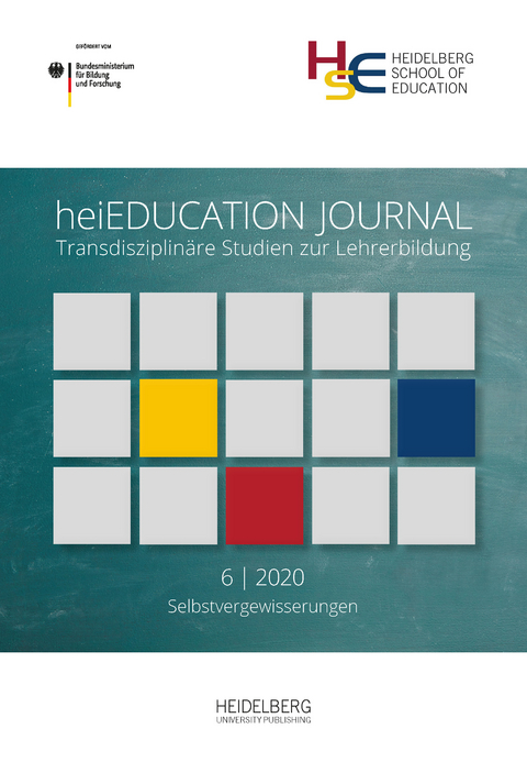 heiEDUCATION JOURNAL / Selbstvergewisserungen - 