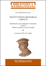 M. Fabi Quintiliani Institutionis oratoriae liber IX - Marcus Fabius Quintilianus