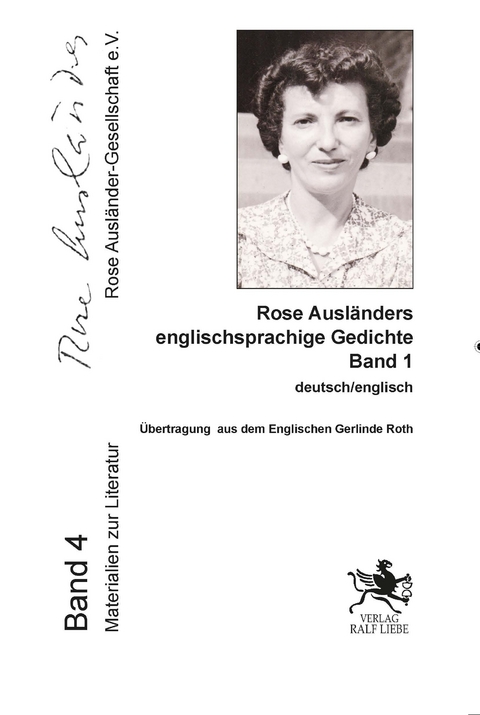 Rose Ausländers englischsprachige Gedichte