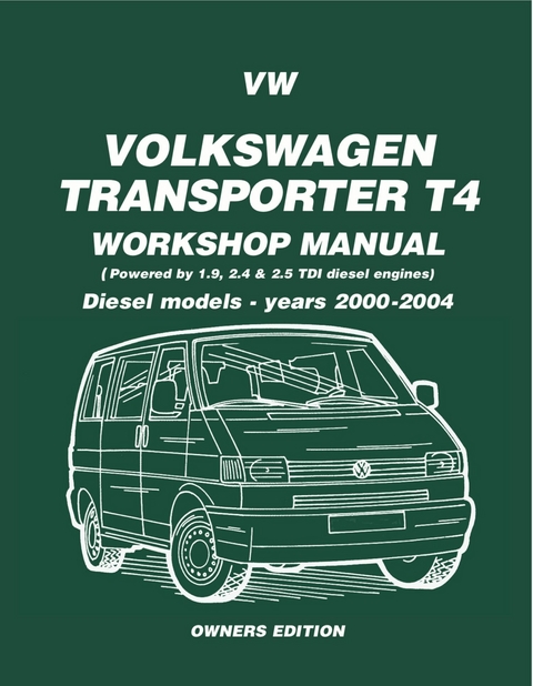 VW Volkswagen Transporter T4 [ Powered By 1.8, 2.4 & 2.9 Diesel engines ] - Greg Hudock