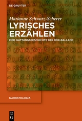 Lyrisches Erzählen - Marianne Schwarz-Scherer